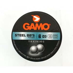 Стальные шарики Gamo BB'S 4,5 мм, 500 штук
